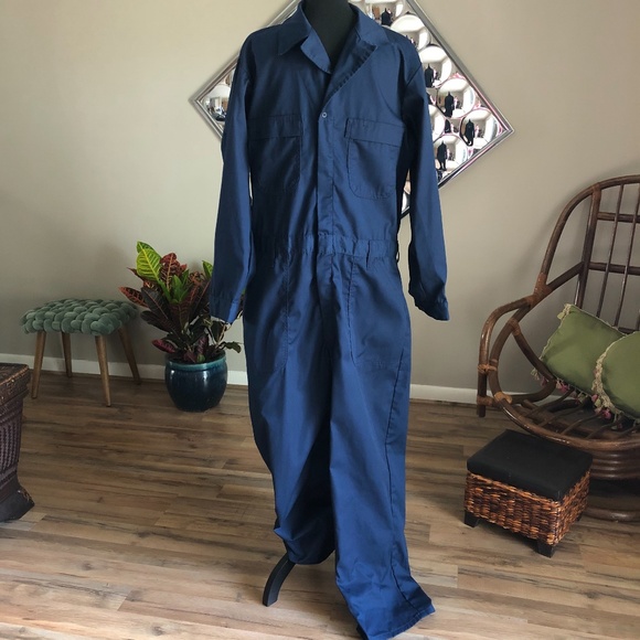 Vintage Other - Military Utility Workwear Zipper Coveralls 44R